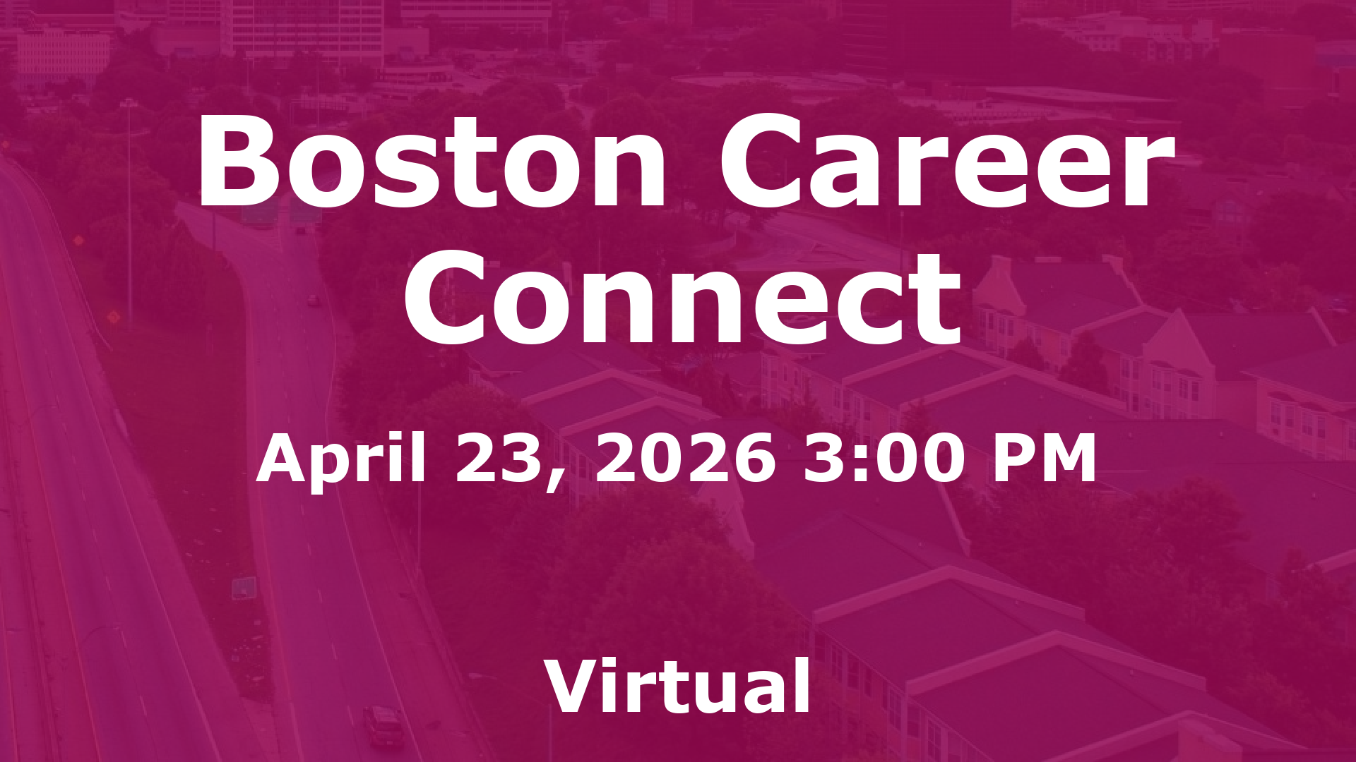 Boston Career Connect event image